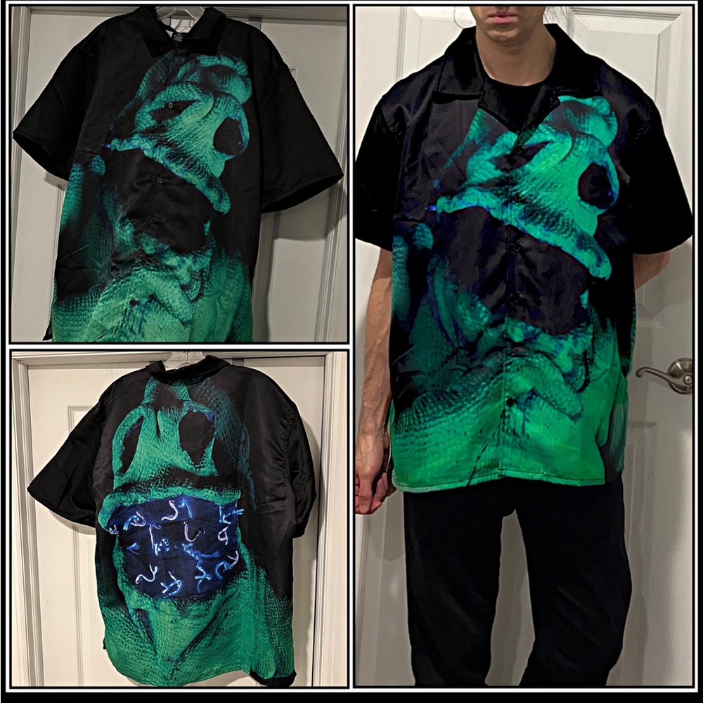 The Nightmare Before Christmas Oogie Boogie Shirt Size Large